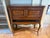 Early 21st Century New Carved Cherry Wine Cabinet Bar With Flip-Top For Sale - Image 5 of 9