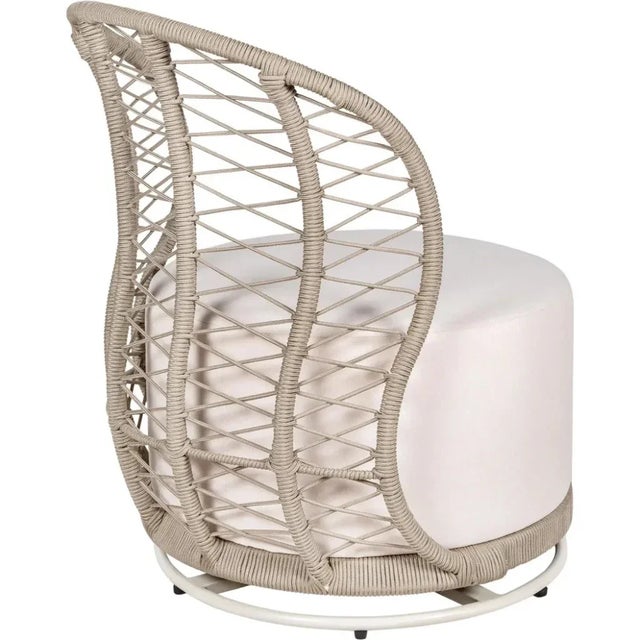 Seasonal Living Baltic Swivel Outdoor Lounge Chairs 2pc For Sale - Image 4 of 13