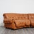 Modular Corner Sofa in Cognac Leather in the style of Afra and Tobia Scarpa, 1970s, Set of 5 For Sale - Image 3 of 12
