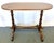 A beautiful hand-crafted Campaign and Victorian style oval table from the early 1900's The piece is made of solid wood...