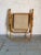 Modern Vintage Italian Wicker Armchair, 1960s For Sale - Image 3 of 9