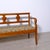 Black Directoire Walnut and Floral Fabric Bench, Italy, 1900s For Sale - Image 8 of 18