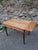 Vintage Pine Drop-Leaf Table with Turned Beech Legs, France, 1930s For Sale - Image 6 of 16