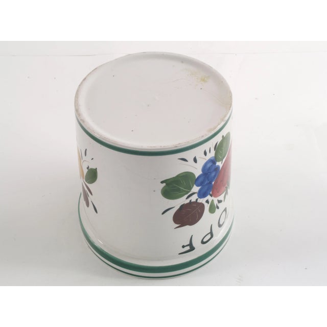 1930s Rumtopf Ceramic Vase, Germany, 1930s For Sale - Image 5 of 6