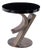 Modern Greg Sheres Style Bronze and Lacquer End Table For Sale