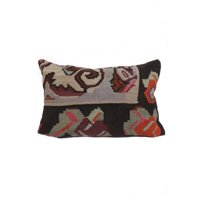 Decorative Kilim Pillow Cover For Sale - Image 4 of 4