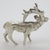 Vintage Italian Silver Stag Deer Figurine Miniature, Milan, 1950s For Sale - Image 4 of 10