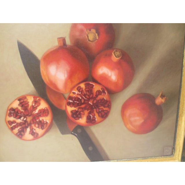Michael Leonard Painting Pomegranates 1996 For Sale In New York - Image 6 of 13
