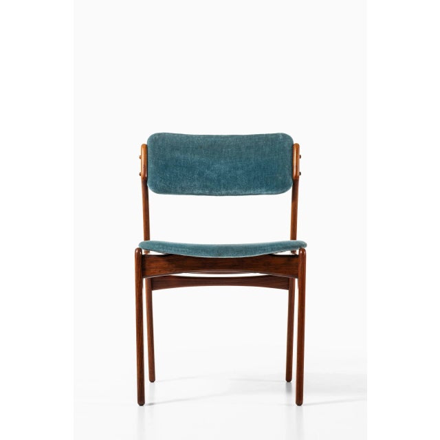 Wood Danish Rosewood OD-49 Dining Chairs by Erik Buch for Oddense Maskinsnedkeri A/S, 1960s, Set of 6 For Sale - Image 7 of 8
