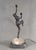 Metal French Art Deco Lamp by Emile Gregoire 1920s France For Sale - Image 7 of 18
