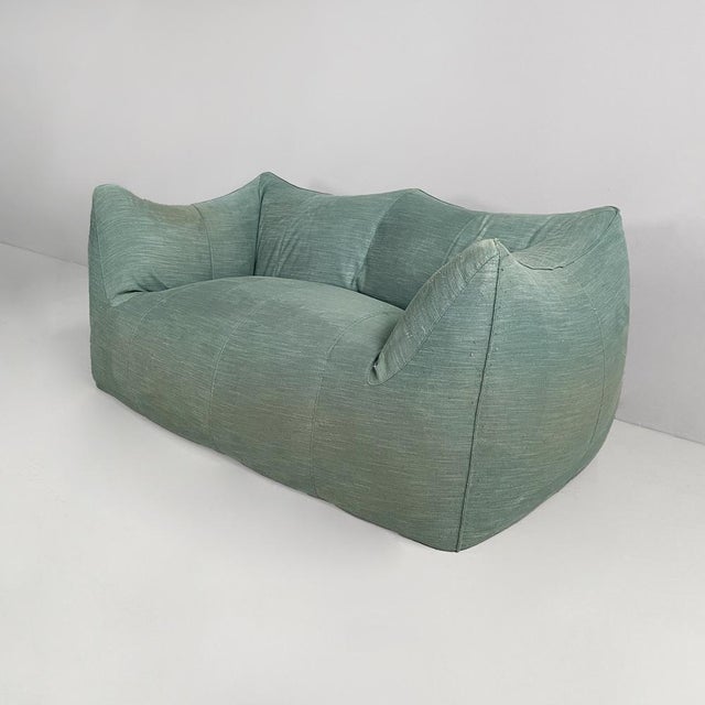 1980s Italian Modern Le Bambole Sofa in Fabric attributed to Mario Bellini for B&B, 1980s For Sale - Image 5 of 13