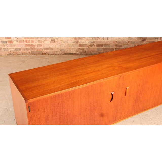 Long Mid-Century Modulus Sideboard in Teak from Fristho, Netherlands, 1960s For Sale - Image 15 of 18