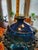 Elevate your space with this magnificent, monumental mid-century modern art glass vase attributed to the legendary Murano...