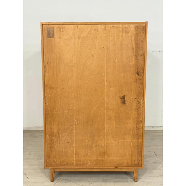 Mid-Century Wardrobe in Wood For Sale - Image 9 of 11