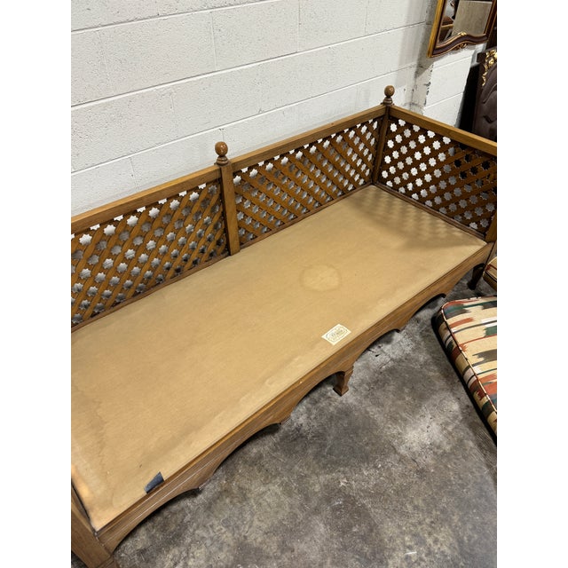 Drexel 1950s Drexel Moroccan Style Sofa For Sale - Image 4 of 12