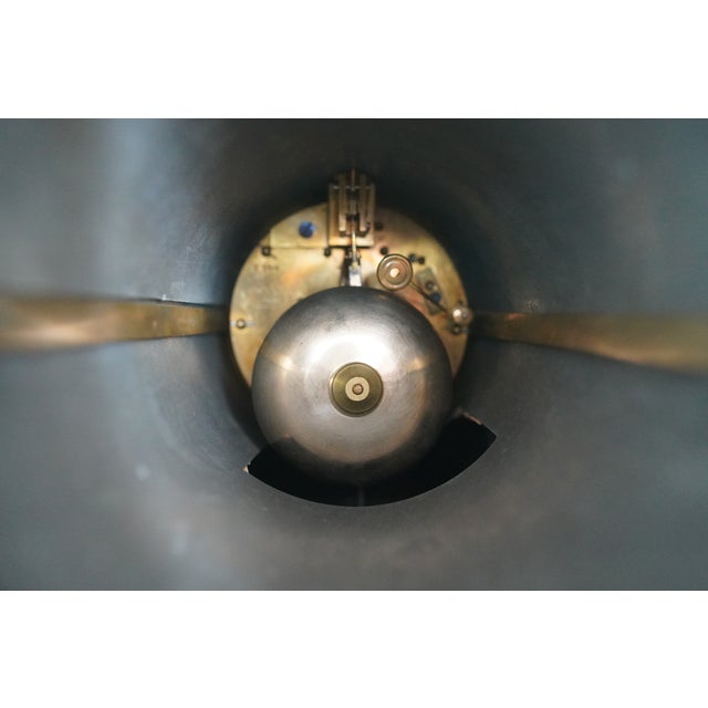 Vintage French Bust Mantel Clock For Sale - Image 14 of 18