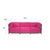 Textile Axis 3pc Sectional Regency Fuchsia Titanium Frame For Sale - Image 7 of 7