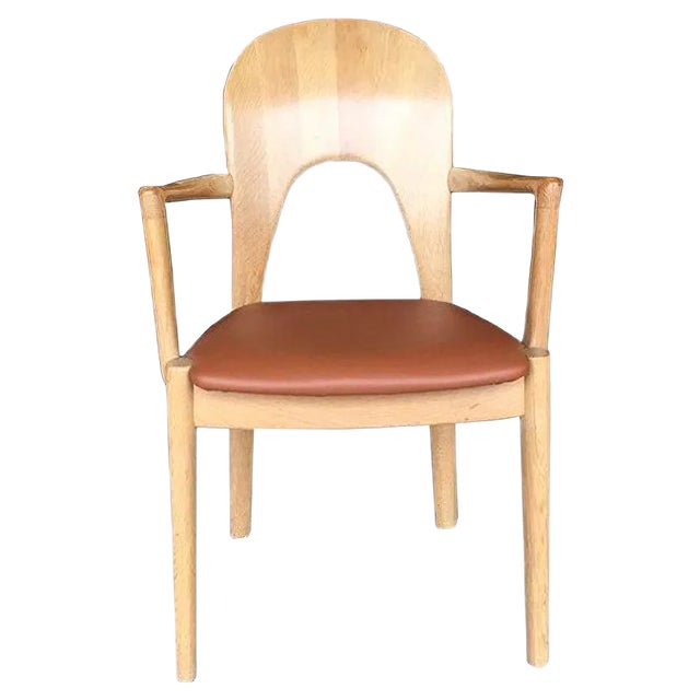 Oak Desk Chair by Niels Koefoed für Koefoeds Hornslet, 1960s For Sale