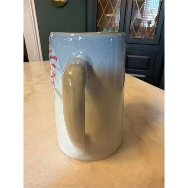 Art Nouveau Antique Weller Pottery "Etna" Hand-Painted Mug/Tankard ca.1906 For Sale - Image 3 of 9