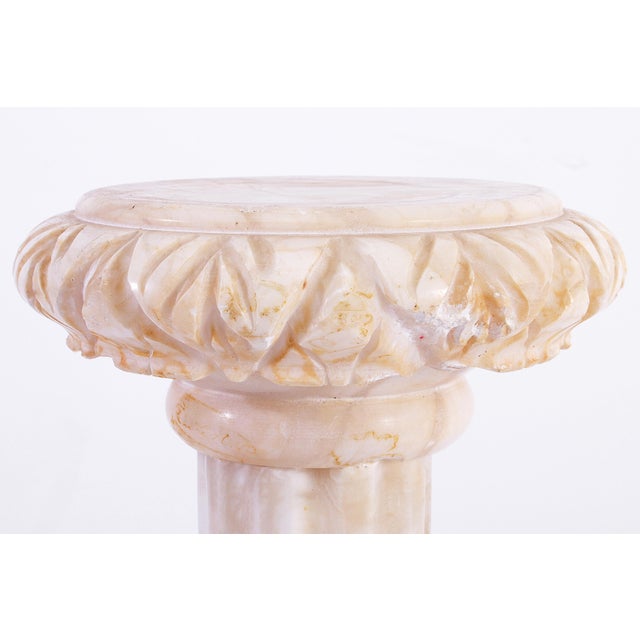 Italian Marble Column with Lighting, 1950s For Sale - Image 4 of 18