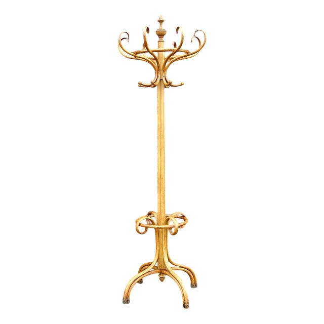 Art Nouveau Coat Rack and Umbrella Stand by Michael Thonet, 1925 For Sale