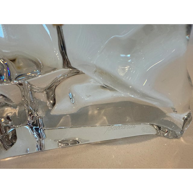 Beautiful Baccarat dog crystal