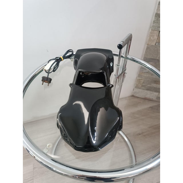 1970s Vintage Ceramic Sports Coupe Lamp, 1970s For Sale - Image 5 of 14