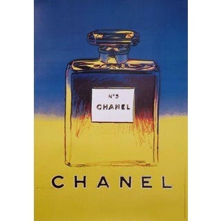 Vintage Andy Warhol Chanel No 5 Poster For Sale
