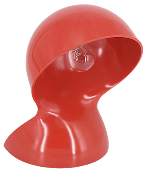 Red Dalù Table Lamp for Artemide, 1960s