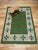 Textile 1960s Vintage Swedish Green Rölakan Rug by Fredrik Fiedler For Sale - Image 7 of 8