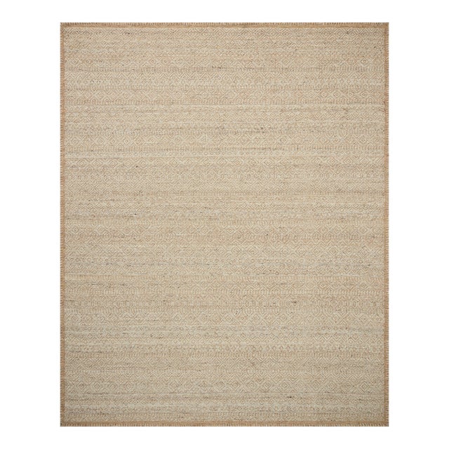 Amber Lewis x Loloi Bowie Pebble / Clay 2'-0" x 3'-0" Runner Rug For Sale