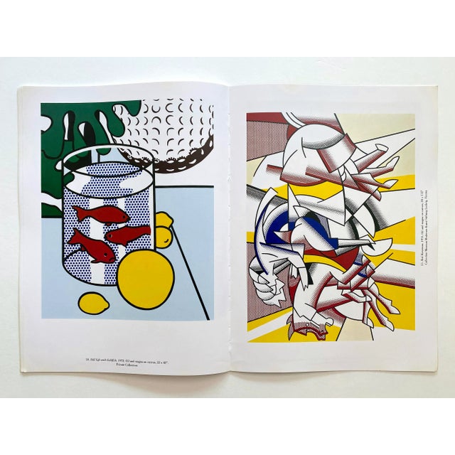 Roy Lichtenstein Vintage 1993 First Edition Offset Lithograph Print Large Pop Art Book For Sale - Image 9 of 13
