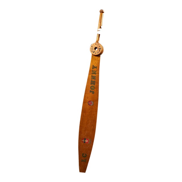 1989 Tau Kappa Epsilon Monumental Fraternity Paddle For Sale