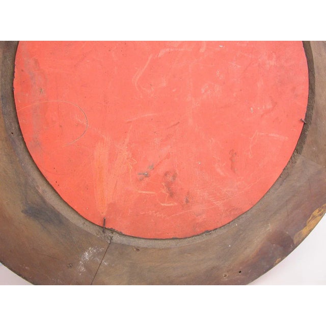 Antique Round Mirror, 1890s For Sale - Image 8 of 12