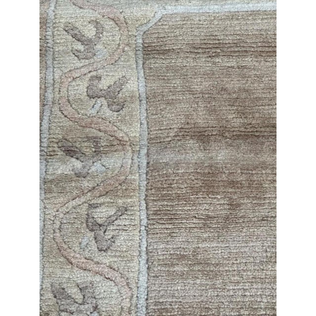 Vintage Modern Design Nepalese Rug, 1980s For Sale - Image 4 of 15