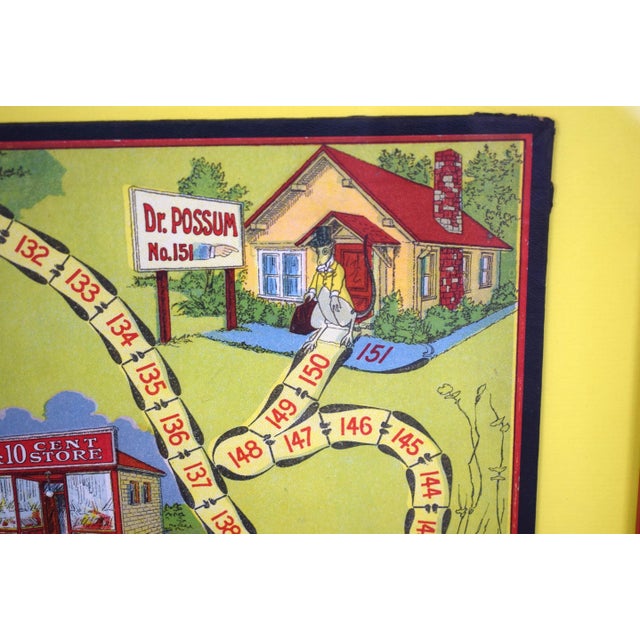 1910s Uncle Wiggily's Bungalow C1916 Milton Bradley Board Game For Sale - Image 5 of 6