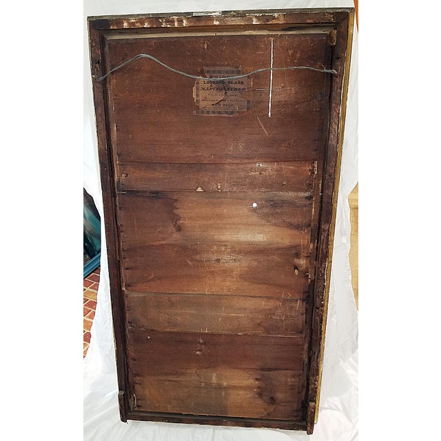 19c American Gilt Wall Mirror For Sale - Image 10 of 13