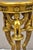 Wood Late 20th Century Egyptian Revival Gold Giltwood Marble Top Sphinx Pedestal Side Table Plant Stand For Sale - Image 7 of 12