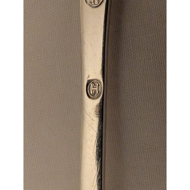 1918 Danish Sterling Silver Sugar Spoon For Sale - Image 9 of 15