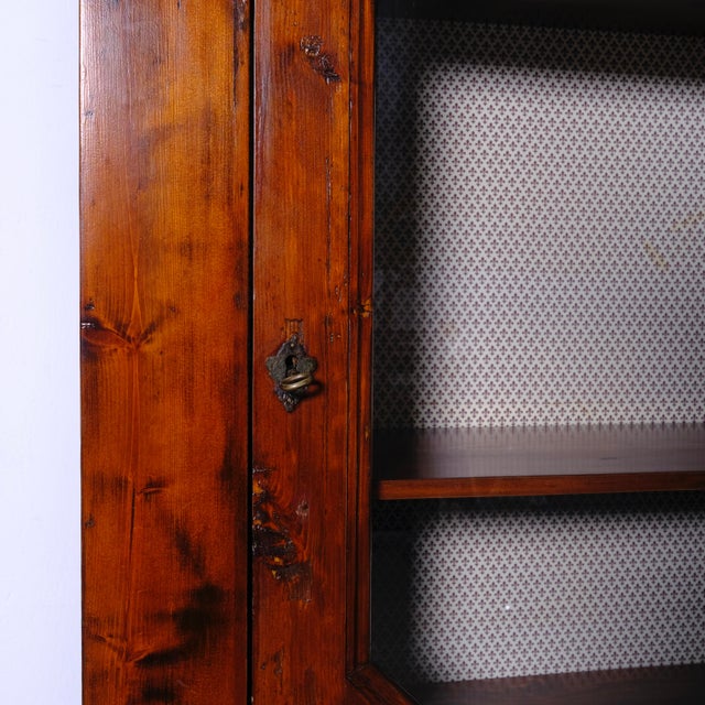Antique Wooden Display Cabinet Bookcase, Italy, Late 18th Century For Sale - Image 11 of 18