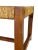 Brown Antique Arts and Crafts Oak and Rush Seat Footstool For Sale - Image 8 of 12