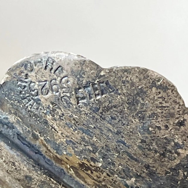 1950s Sterling Silver Mexico Sculptural Leaf Long Iced Tea Spoon For Sale - Image 9 of 11