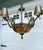 Maitland - Smith 1990s Maitland-Smith Penn Shell Bronze Chandelier W/Rams Heads For Sale - Image 4 of 12
