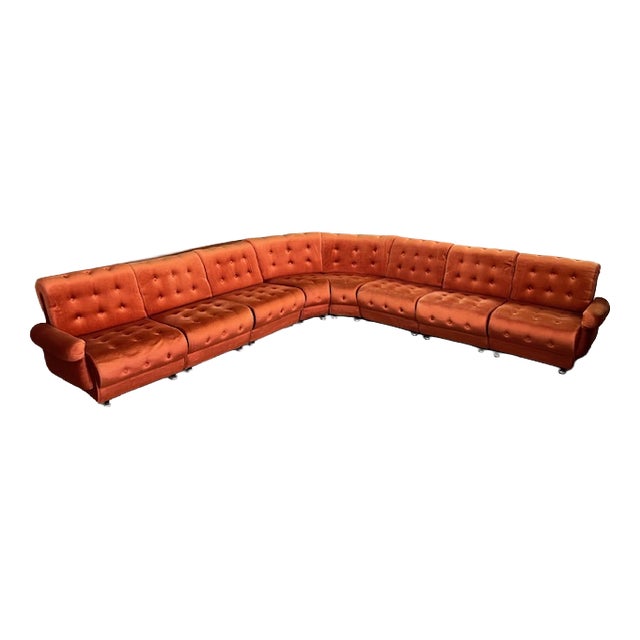Modular Seating from Tatra Nafromtok, 1970s, Set of 8 For Sale