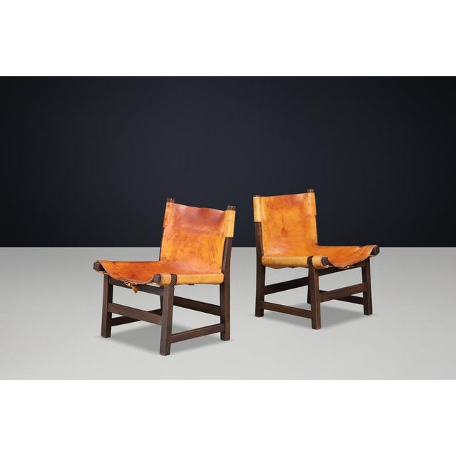 Exceptional and rare pair of riaza chico chica children's chairs, designed by spanish designer paco muñoz for darro,...