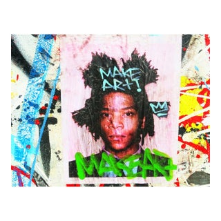 Basquiat Street Art Photograph For Sale