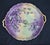 Violet Antique Jean Pouyat Limoges Hand Painted Violet Porcelain Cake Tray Plate JPL For Sale - Image 8 of 14