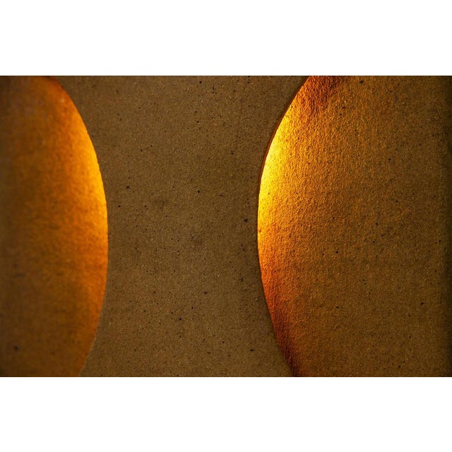 Wall Light in Terracotta and Clay by Guy Bareff, France, 1970s For Sale - Image 13 of 15