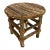 Antique Adirondack Style Natural Twig Stool or Plant Stand For Sale