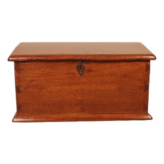 Small Colonial Chest, 1700s For Sale